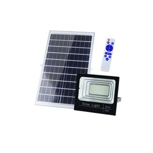 CATA 150W Solar Led Kumandalı Projektör 6400K Beyaz Işık CT-4649