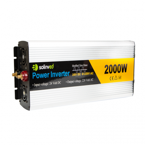 Solinved 2000W Modifiye Sinüs İnverter 24V SOL-YB24-2000MD